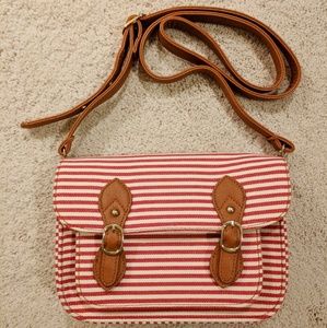 NWOT Forever 21 Striped Crossbody